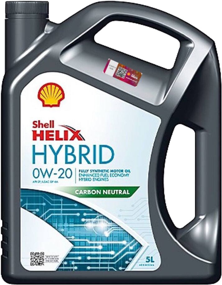Олива моторна SHELL Helix Ultra Hybrid 0W-20 5 л (ТОВ-У512916)